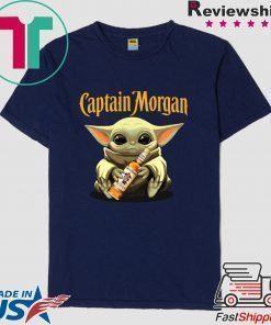 Baby Yoda Captain Morgan Shirt