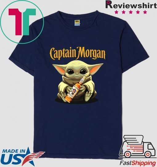 Baby Yoda Captain Morgan Shirt