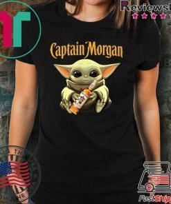 Baby Yoda Captain Morgan Shirt