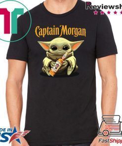 Baby Yoda Captain Morgan Shirt