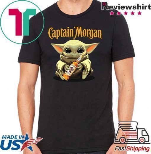 Baby Yoda Captain Morgan Shirt