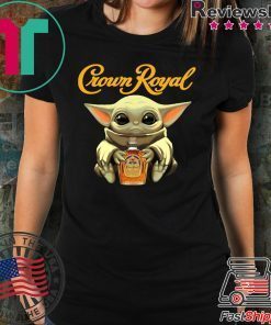 Baby Yoda Crown Royal Shirt