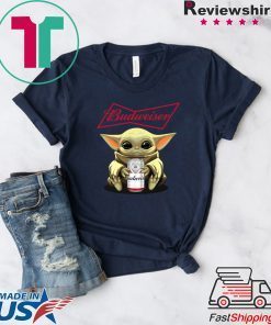 Baby Yoda Dink Budweiser Shirt