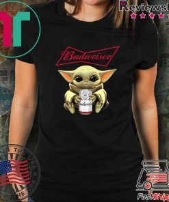 Baby Yoda Dink Budweiser Shirt