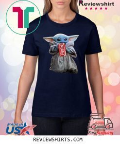 Baby Yoda Drink Coca Cola Shirt