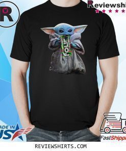 Baby Yoda Drink Four Loko T-Shirt