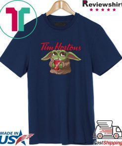 Baby Yoda Drink Tim Hortons Shirt