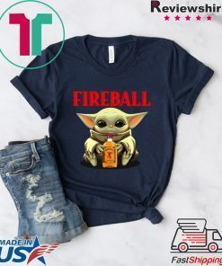 Baby Yoda Fireball Shirt