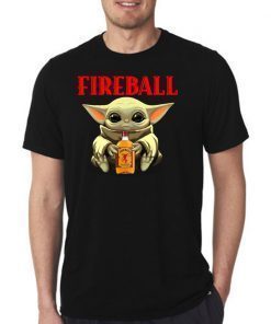 Baby Yoda Fireball Shirt