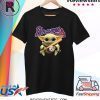 Baby Yoda Holding Braves Ball Shirt