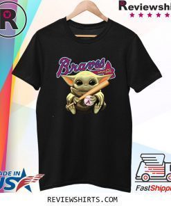 Baby Yoda Holding Braves Ball Shirt