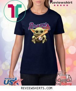 Baby Yoda Holding Braves Ball Shirt