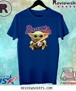 Baby Yoda Holding Braves Ball Shirt