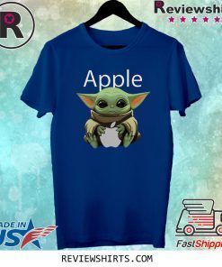 Baby Yoda Hug Apple Shirt