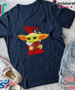 Baby Yoda Hug Arizona Cardinals shirt