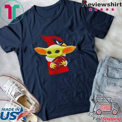 Baby Yoda Hug Arizona Cardinals shirt