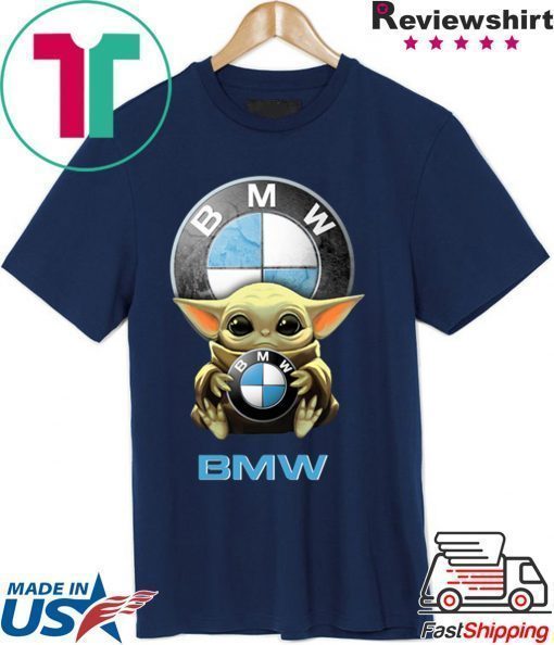 Baby Yoda Hug BMW Shirt