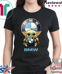 Baby Yoda Hug BMW Shirt