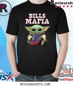 Baby Yoda Hug Bills Mafla Shirt