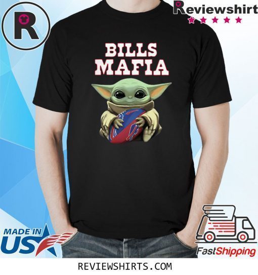 Baby Yoda Hug Bills Mafla Shirt