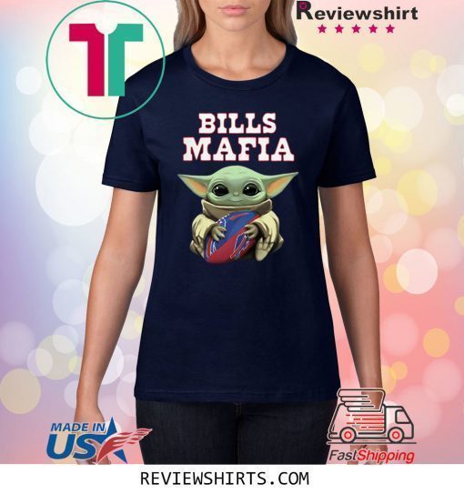 Baby Yoda Hug Bills Mafla Shirt