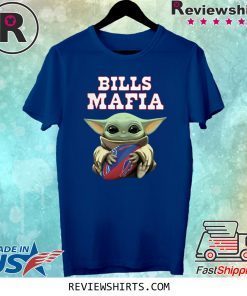 Baby Yoda Hug Bills Mafla Shirt