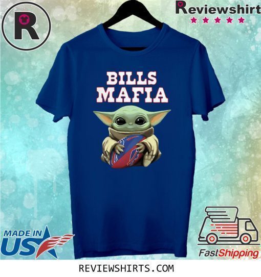 Baby Yoda Hug Bills Mafla Shirt