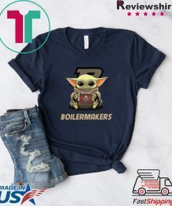 Baby Yoda Hug Boilermakers Shirt