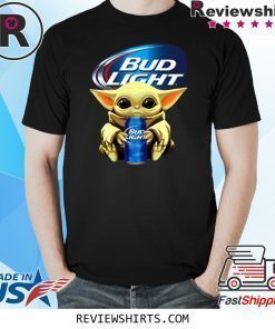 Baby Yoda Hug Bud Light Shirt
