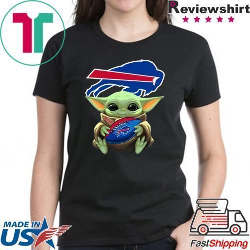 Baby Yoda Hug Buffalo Bills Shirt