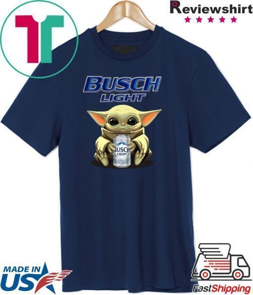 Baby Yoda Hug Busch Light Shirt