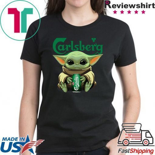 Baby Yoda Hug Carlsberg Shirt