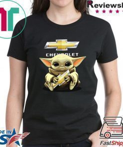 Baby Yoda Hug Chevrolet Shirt