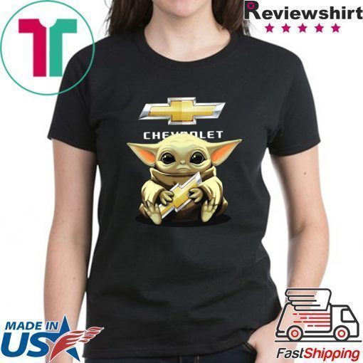 Baby Yoda Hug Chevrolet Shirt