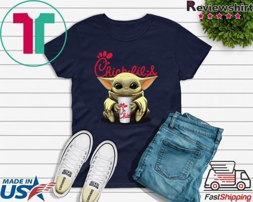 Baby Yoda Hug Chick-Fil-A Shirt