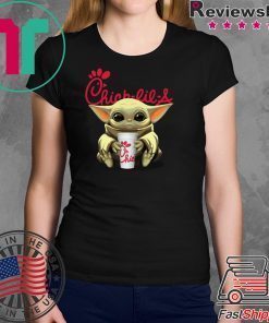 Baby Yoda Hug Chick-Fil-A Shirt