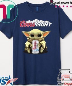 Baby Yoda Hug Coors Light Shirt