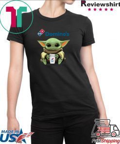 Baby Yoda Hug Domino’s Shirt