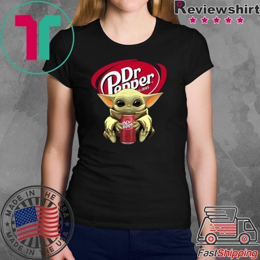 Baby Yoda Hug Dr Pepper 1985 Shirt