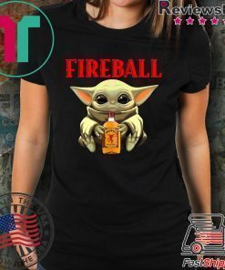 Baby Yoda Hug Fireball Shirt