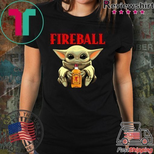 Baby Yoda Hug Fireball Shirt