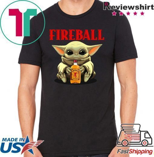 Baby Yoda Hug Fireball Shirt