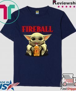 Baby Yoda Hug Fireball Shirt