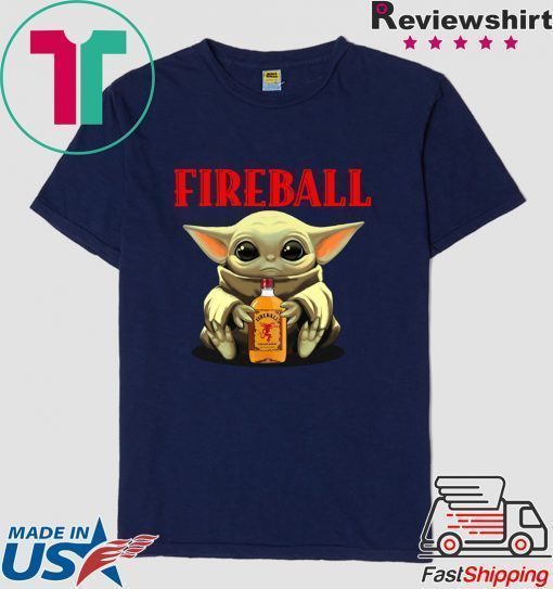 Baby Yoda Hug Fireball Shirt