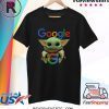 Baby Yoda Hug Google Shirt