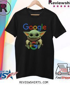 Baby Yoda Hug Google Shirt