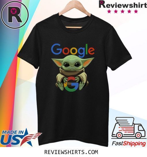 Baby Yoda Hug Google Shirt