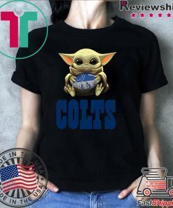 Baby Yoda Hug Indianapolis Colts Shirt