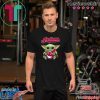 Baby Yoda Hug Indians Logo Shirt
