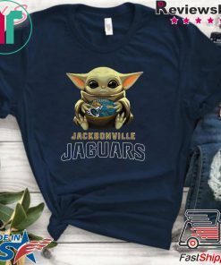 Baby Yoda Hug Jacksonville Jaguars T-Shirt